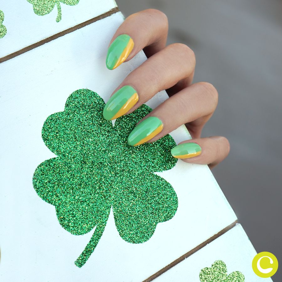 Buy Saint Patrick's Day Nail Art Green Shamrock Leaf Decoration Online in  India - Etsy