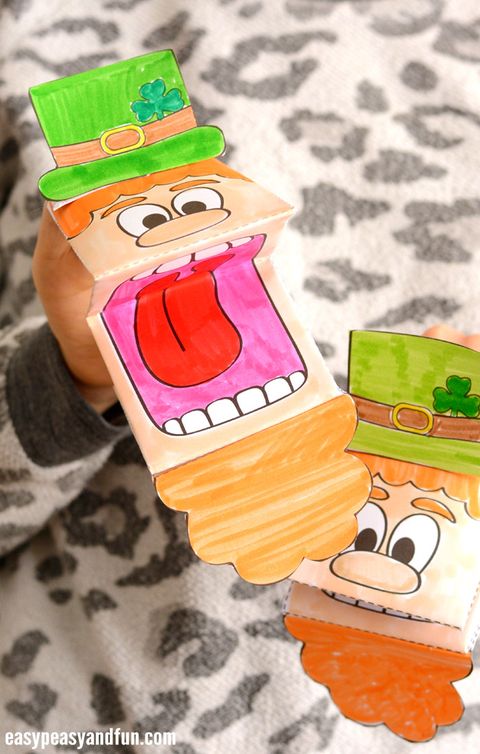 st patricks day party ideas like a puppet show