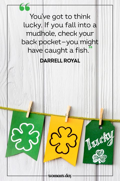 st patrick's day quotes darrell royal