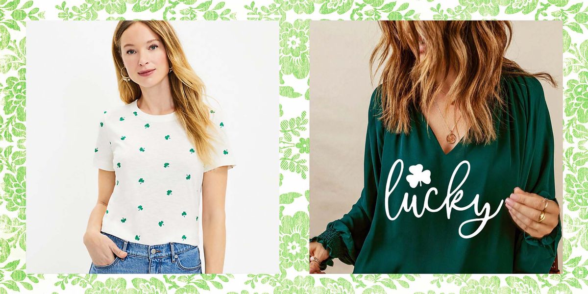 st patrick's day shirts for women