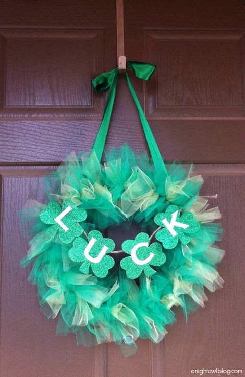 st patricks day wreaths tulle st patrick’s day wreath