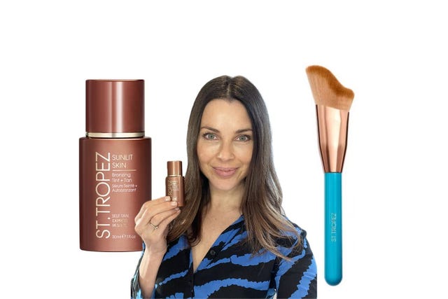 st tropez sunlit skin self tan review