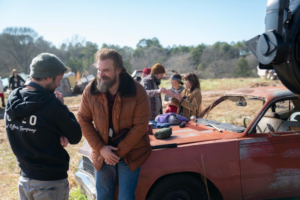 stranger things bts