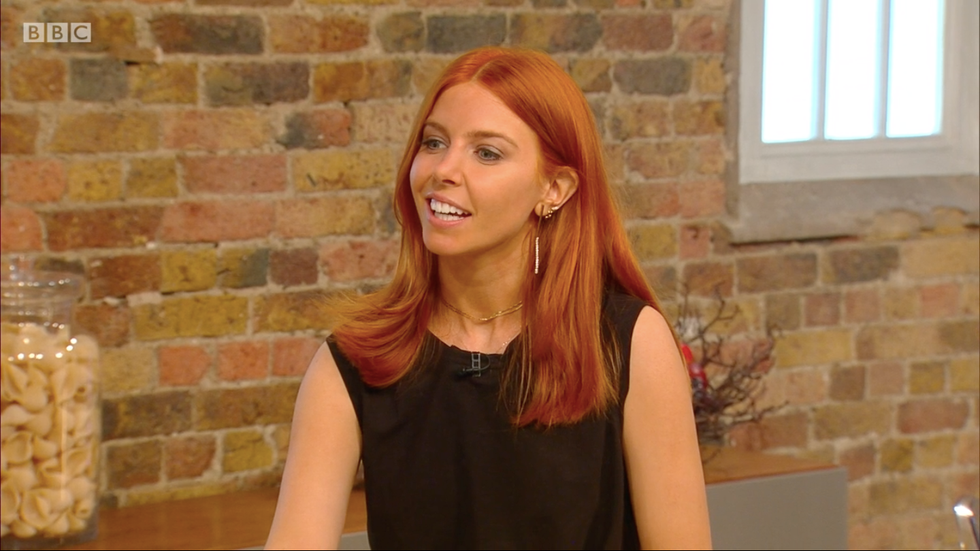 Stacey Dooley on Saturday Kitchen