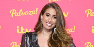 stacey solomon on the red carpet