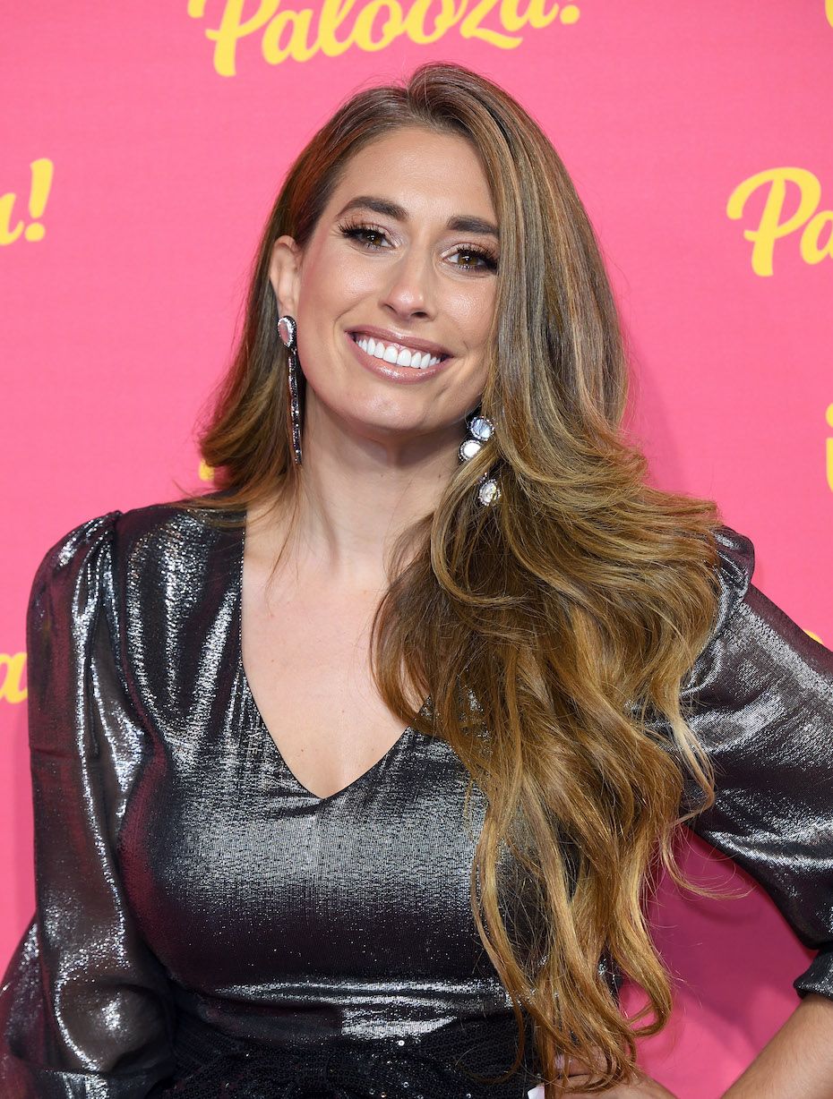 Stacey Solomon has welcomed her fifth child via a home birth picture pic