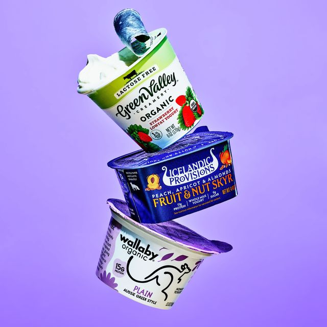 stack of yogurt