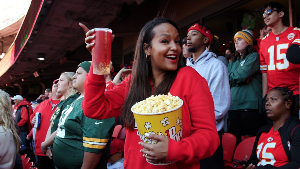 Arrowhead Loudest Stadium Red T-Shirt 