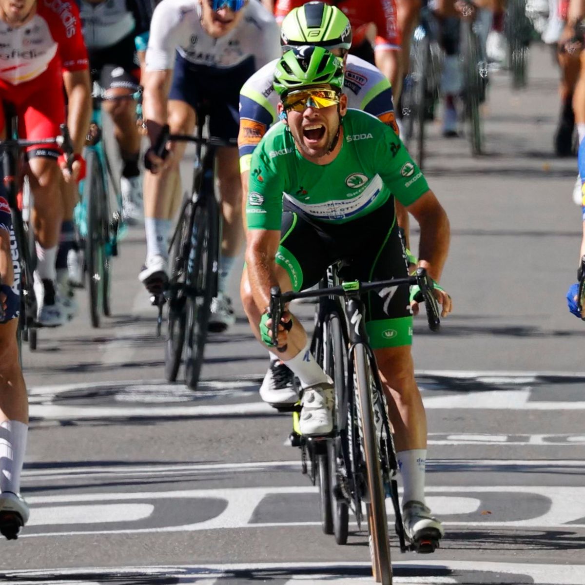 Tour de France - Mark Cavendish Ties Record