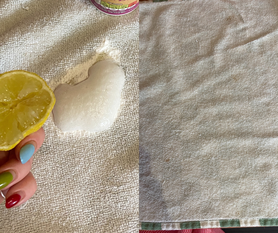 stain removing hacks for on the go