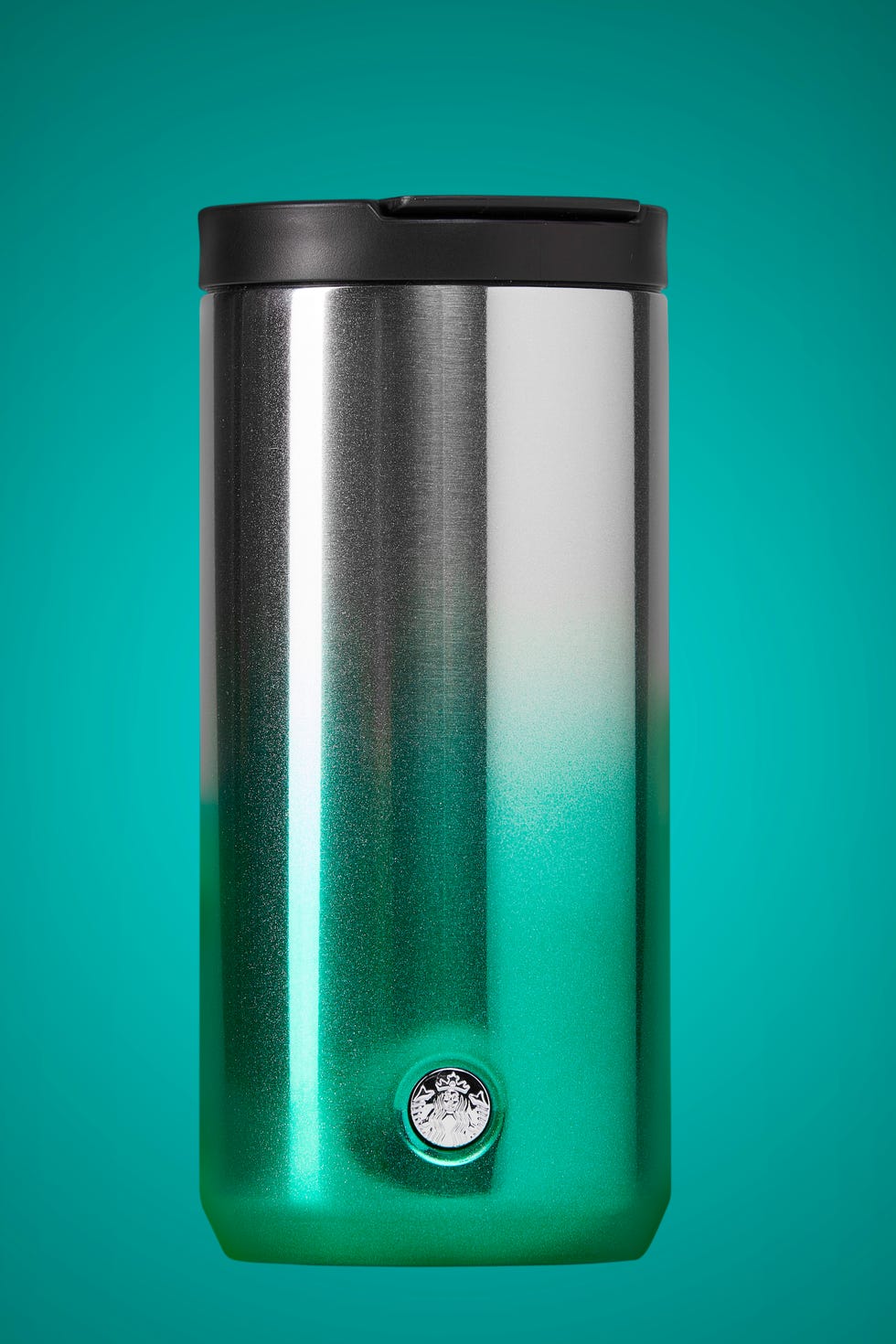 Starbucks Teal/Purple Ombre Stainless Steel Cold Drink Cup