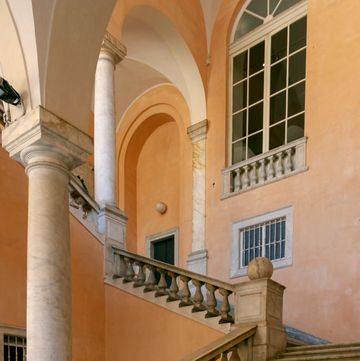 courtyard, palazzo doria tursi