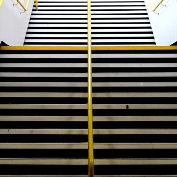stairs in a taunton train station
