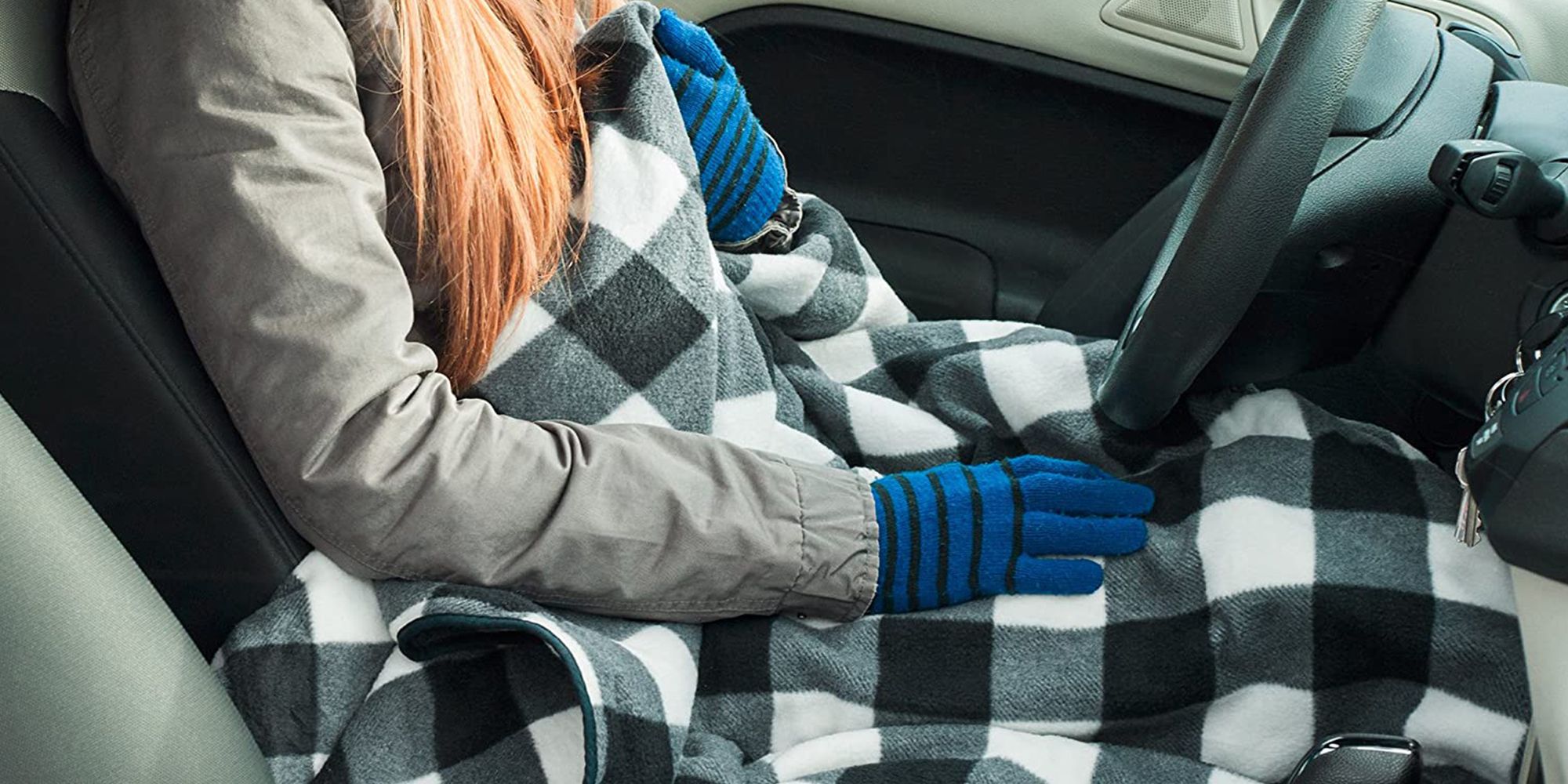 This Heated Blanket Plugs Into Your Car for Super Warm Rides