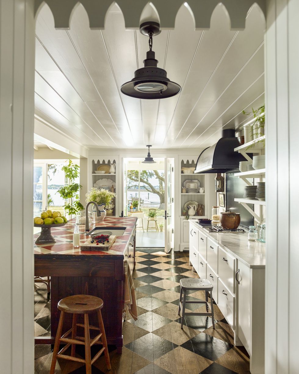 stan dixon low country house kitchen