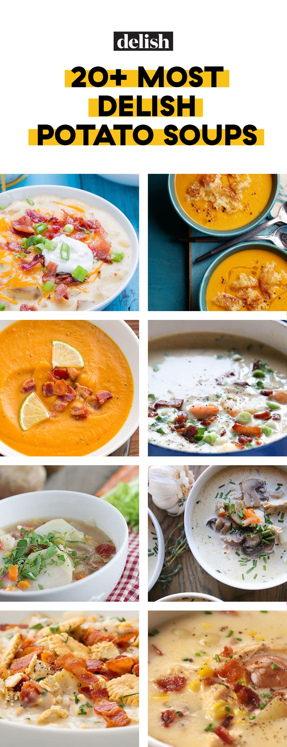 Loaded Baked Potato Soup - Creme De La Crumb