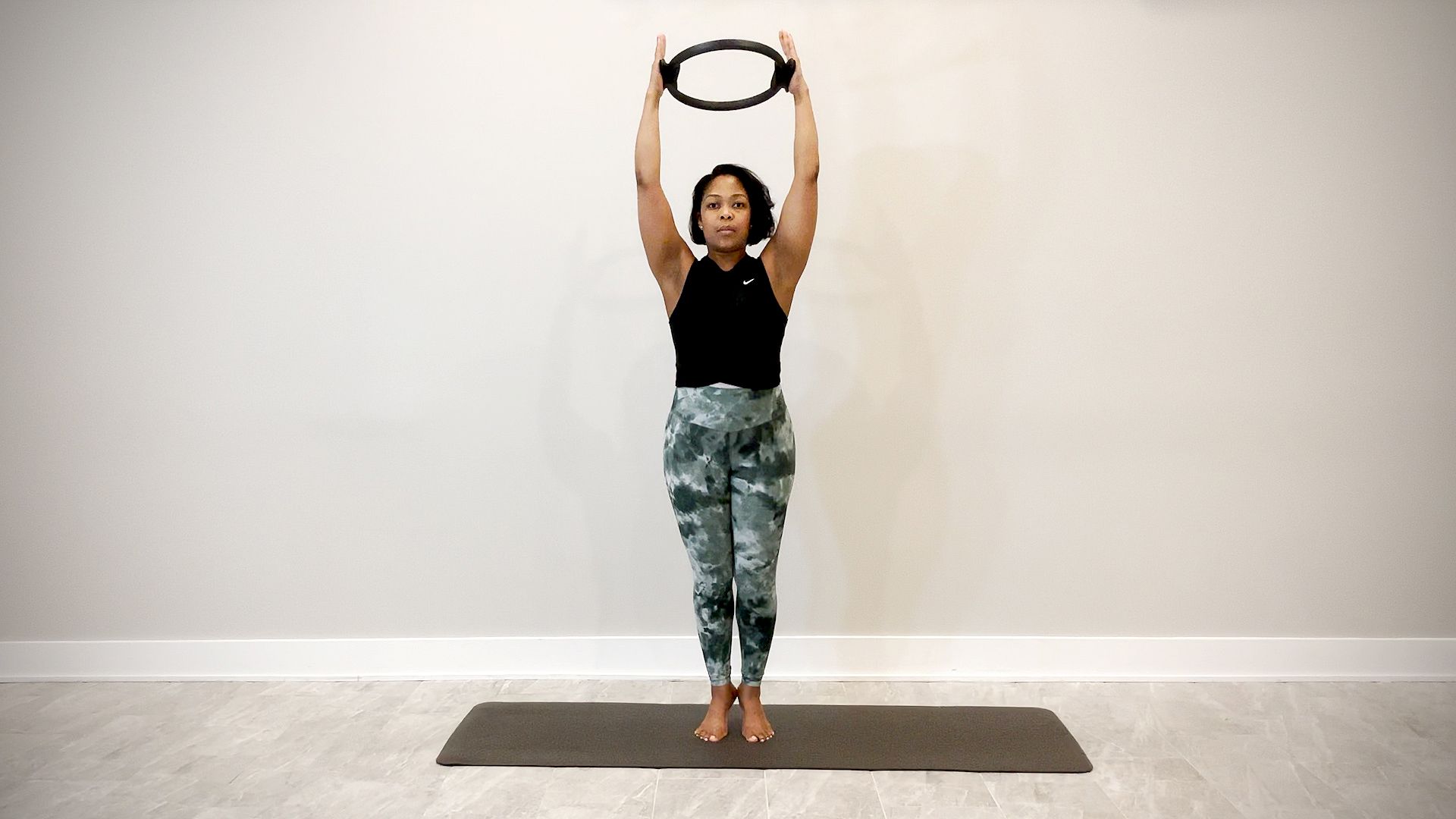 Pilates ring shop leg exercises