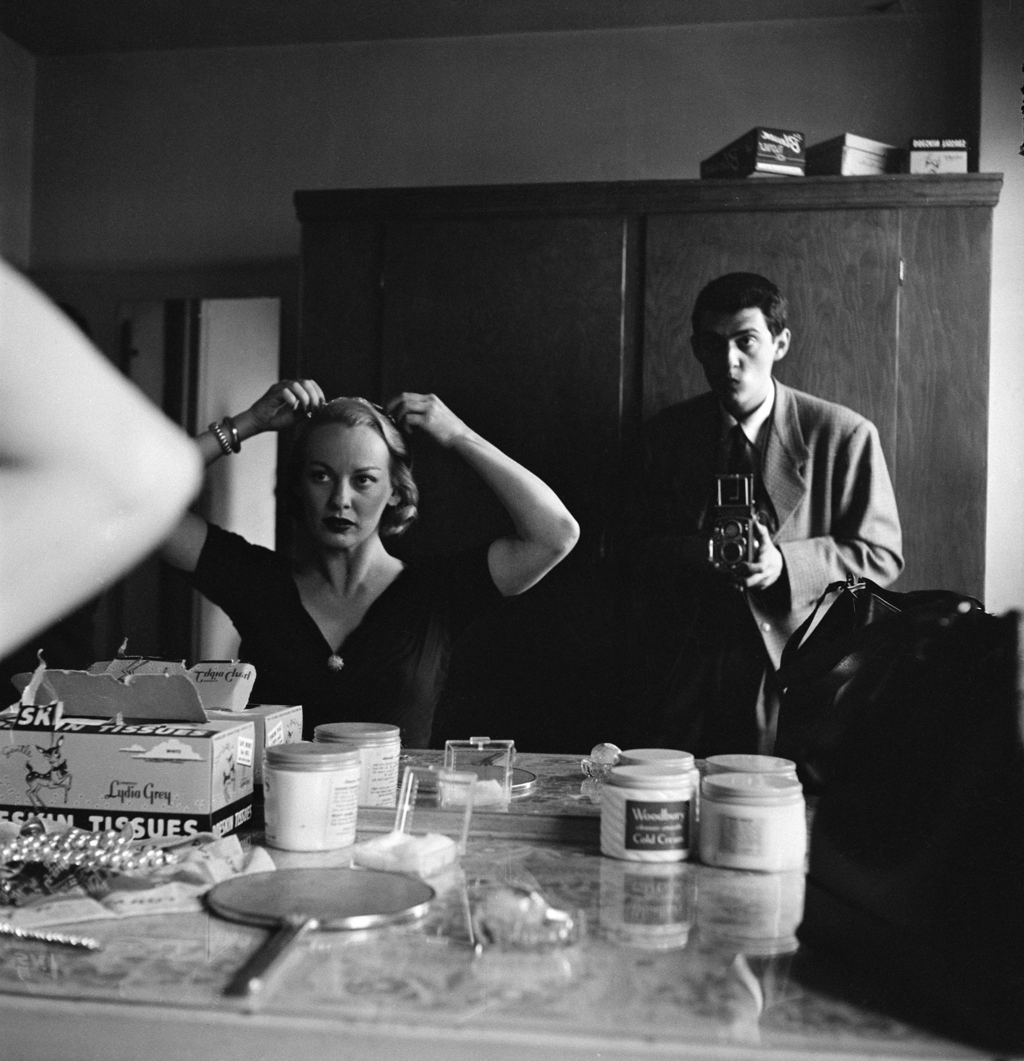 Stanley Kubrick fotografo, Faye Emerson, riflesso specchio