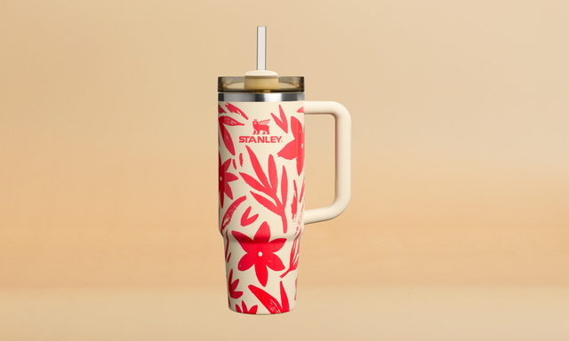 stanley mother's day cup tumbler resort floral