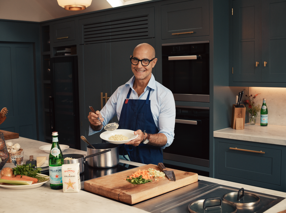 stanley tucci in the kitchen