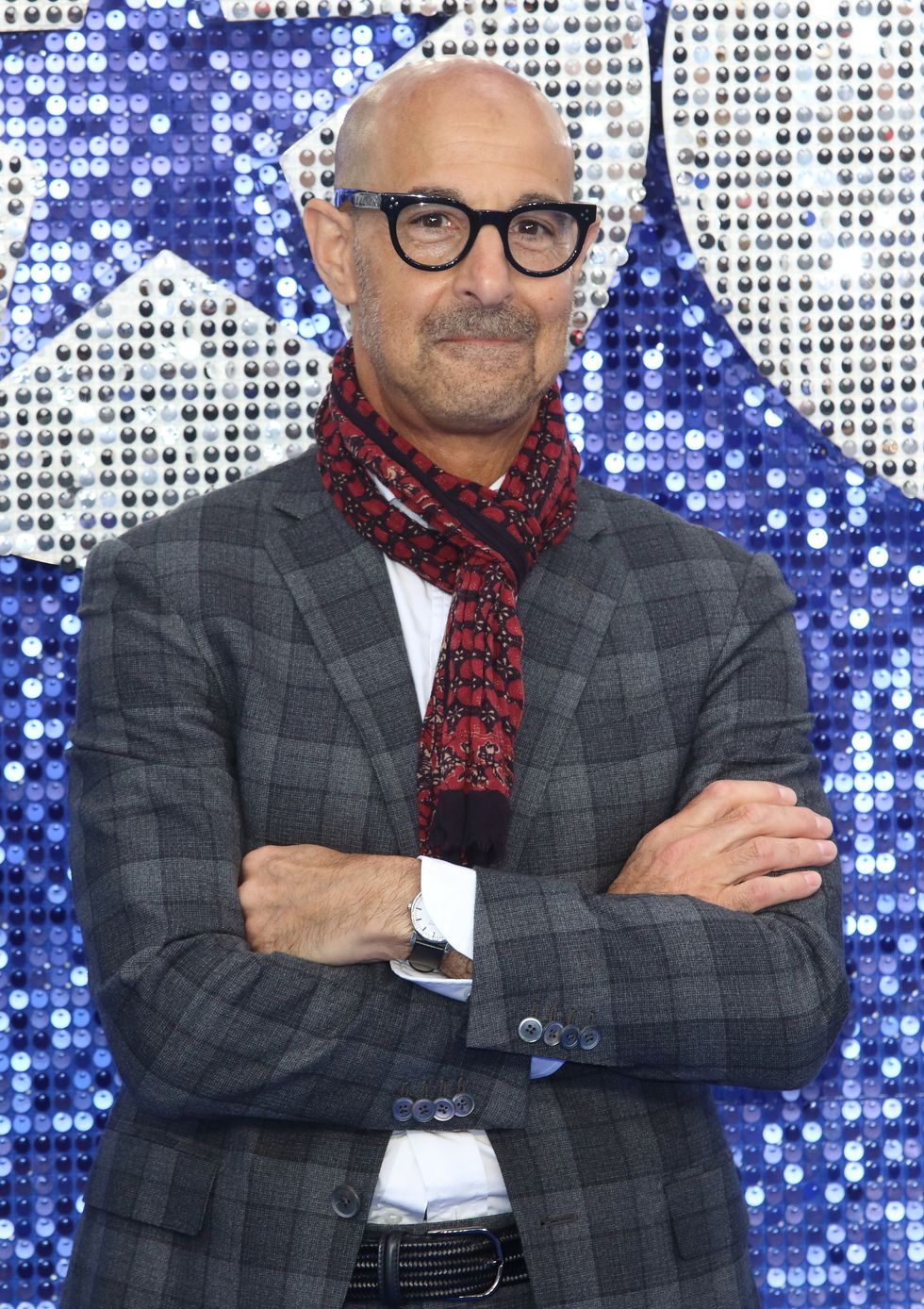 stanley tucci attends the uk premiere of rocketman at the