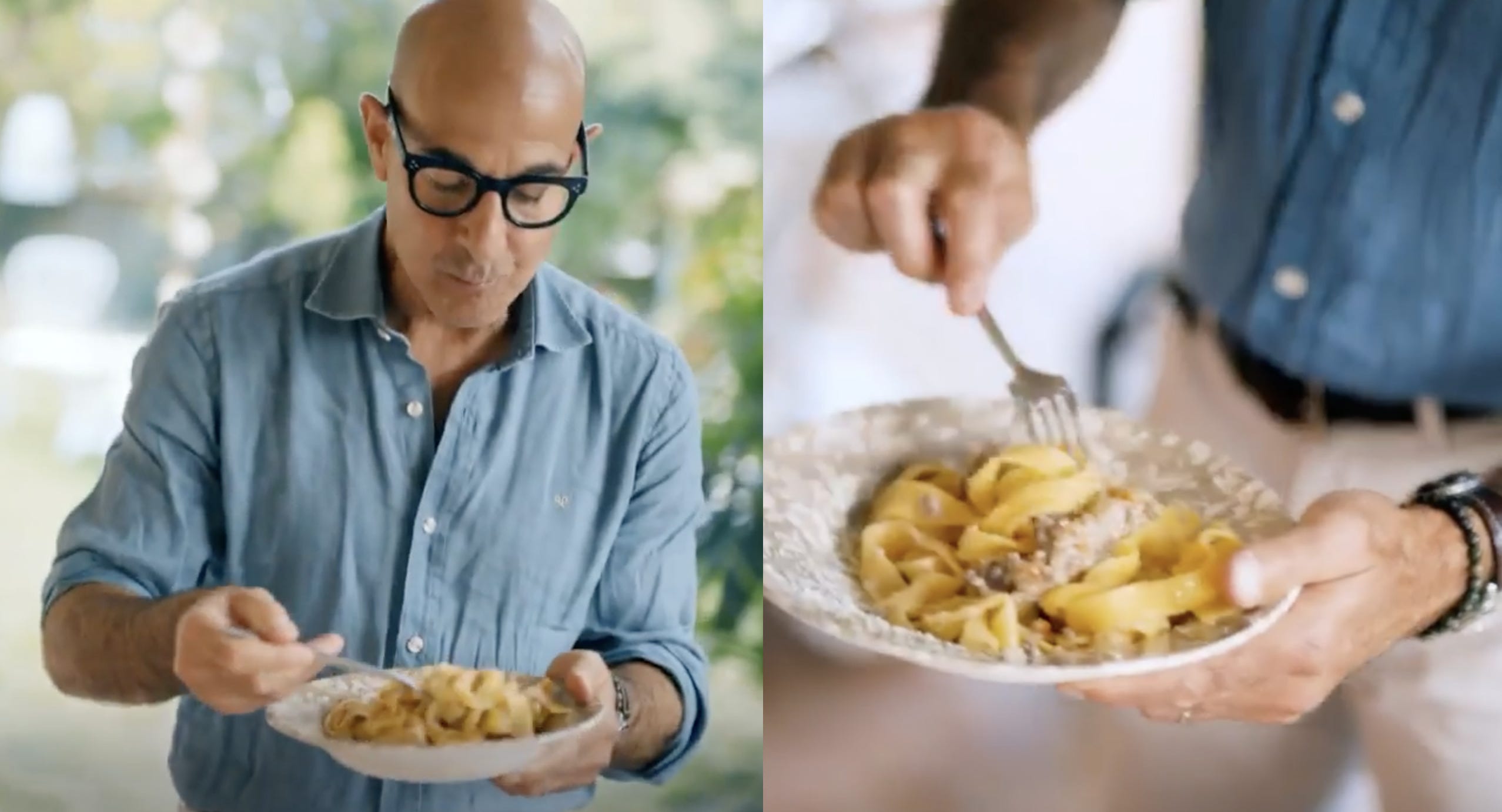 Stanley Tucci Talks Italy, Instagram, and His New Cookware Line