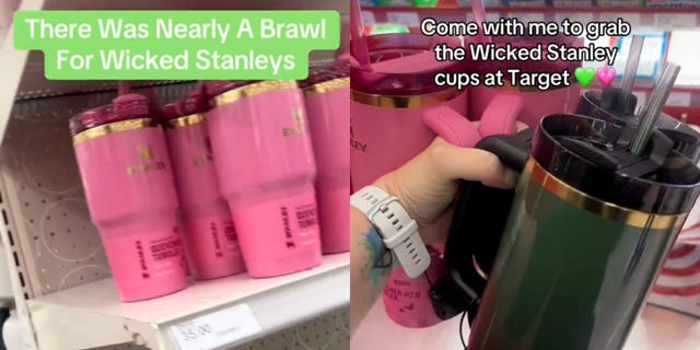 Limited-Edition 'Wicked' Stanley Cups Are Causing Chaos At Target