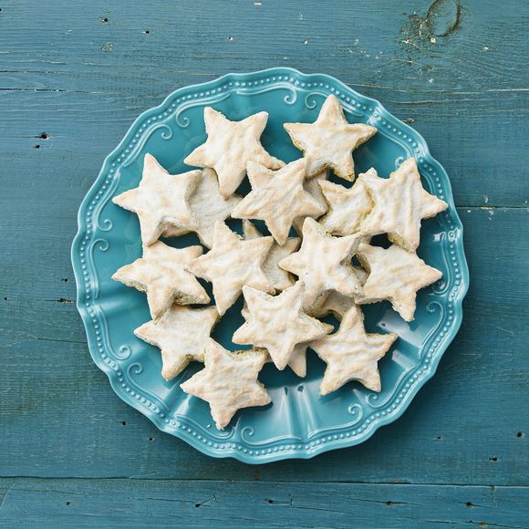 pistachio star cookies
