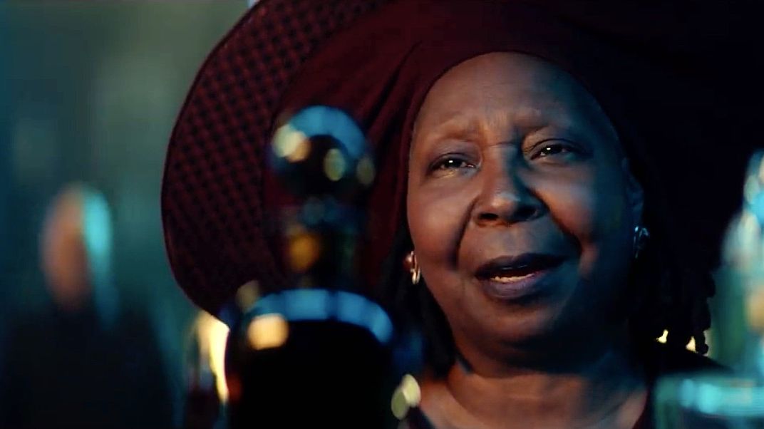pictured whoopi goldberg as guinan and sir patrick stewart as jean luc picard of the paramount original series star trek picard photo cr nicole wilderparamount ©2022 viacomcbs all rights reserved