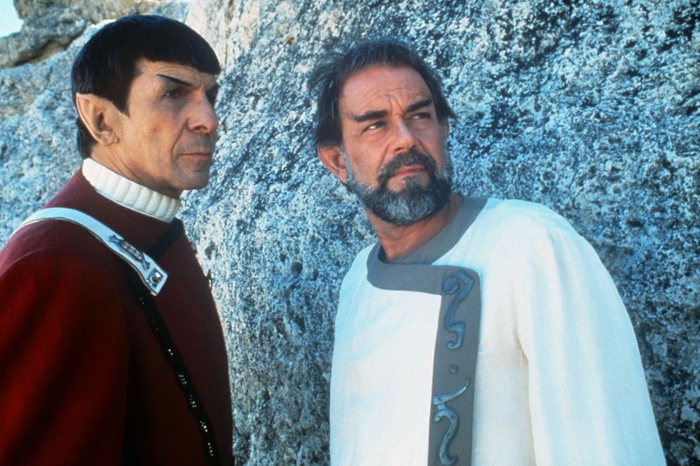 Spock and Sybok in Star Trek V: The Final Frontier