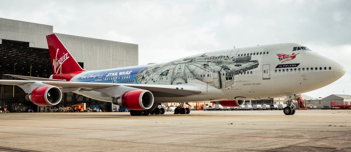 Virgin Atlantic’s Star Wars-Themed Plane Debuts With Fan Contest