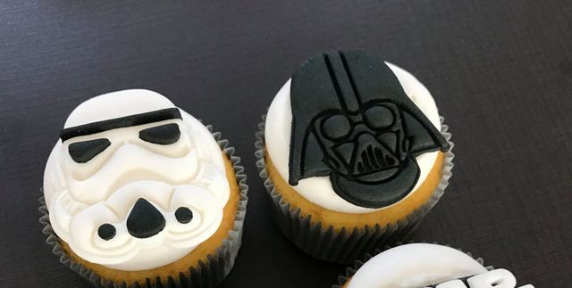 Chewie Cake Cups For A Star Wars Paty - An Open Suitcase