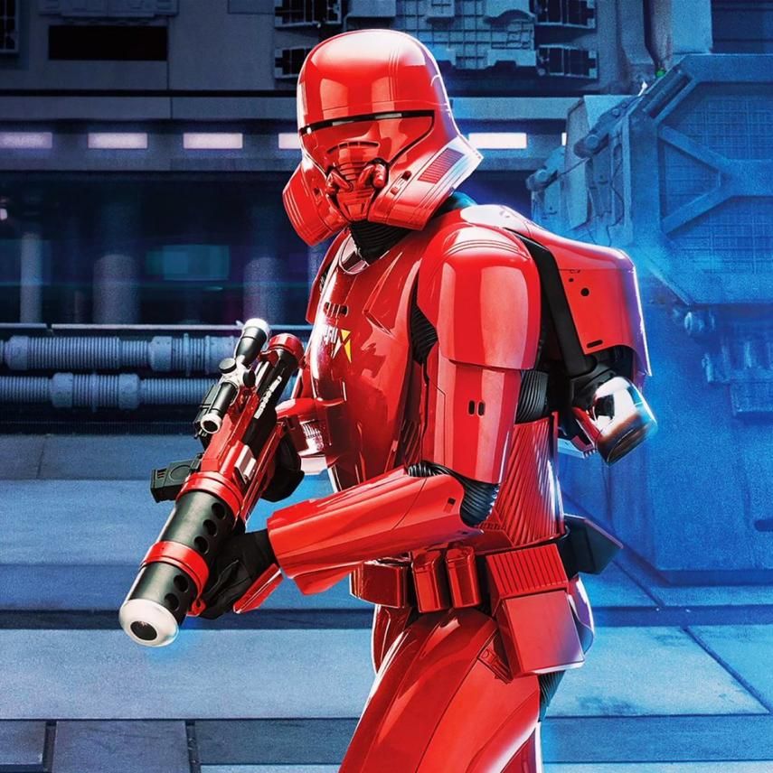Star Wars: el ascenso de Skywalker sith jet trooper