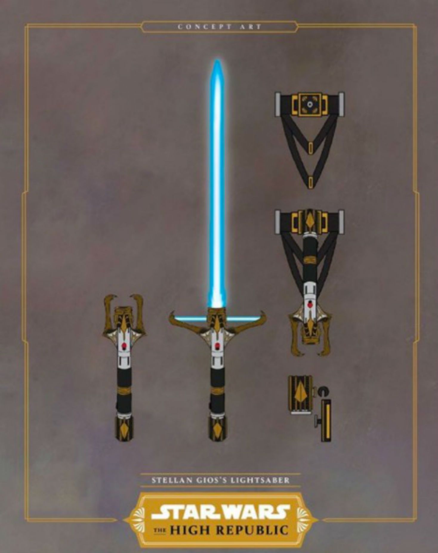 Star Wars reveals lightsaber inspired by Excalibur and Kylo Ren