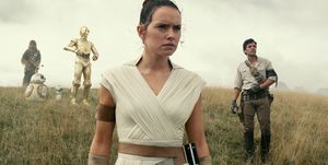 Star Wars: The Rise of Skywalker, Poe Dameron Oscar Isaac, John Boyega, FinnDaisy Ridley, Rey
