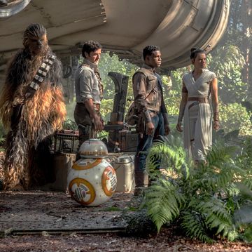 Chewbacca, Poe, Finn, Rey, Star Wars: The Rise of Skywalker