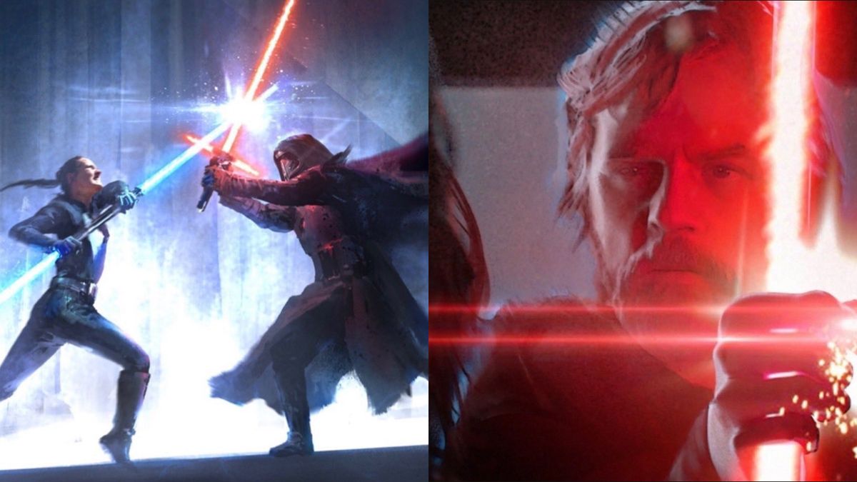 Star Wars: The Rise Of Skywalker Poster concept art. #tros