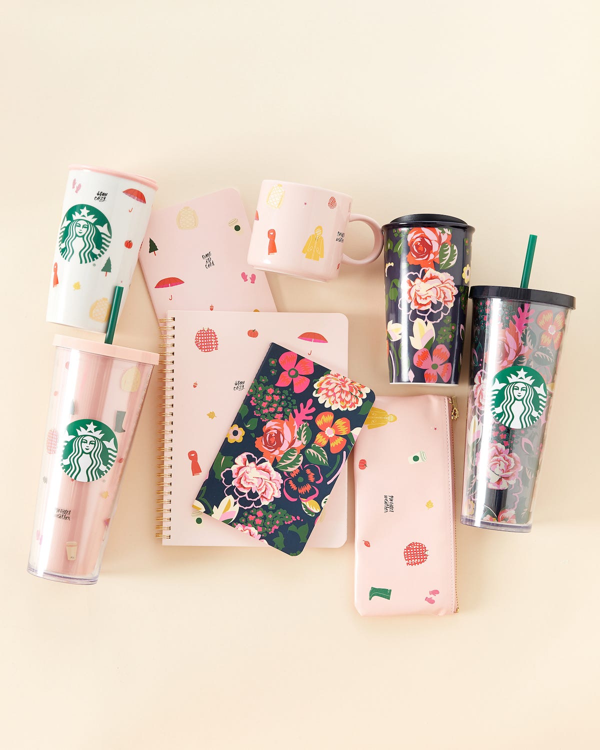 Starbucks' Holiday Collection With Ban.do - New Starbucks Merchandise  Holidays 2018