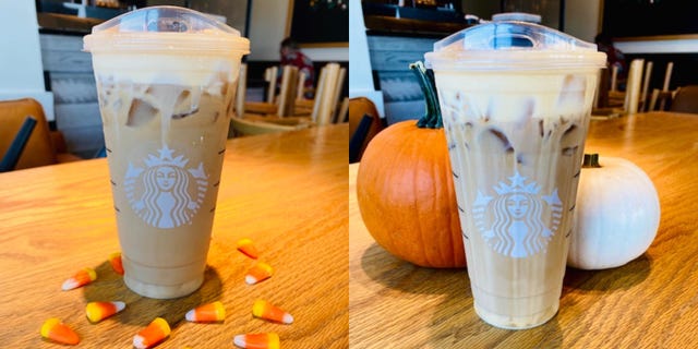 starbucks candy corn cold brew