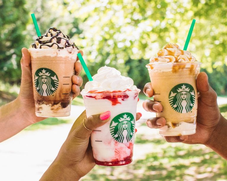 caramel ribbon crunch frappuccino recipe starbucks