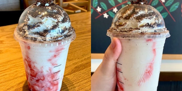 ghostbusters frappuccino starbucks