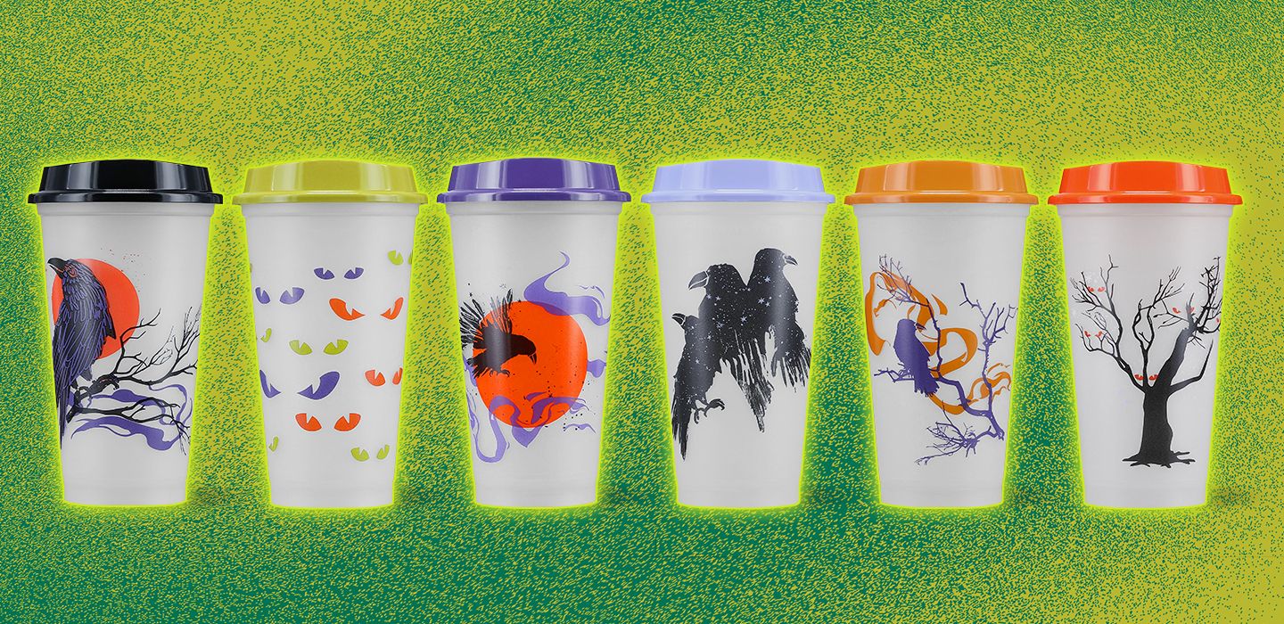 How to Get Your Hands on the Rare Glow-in-the-Dark Starbucks' Halloween Cups