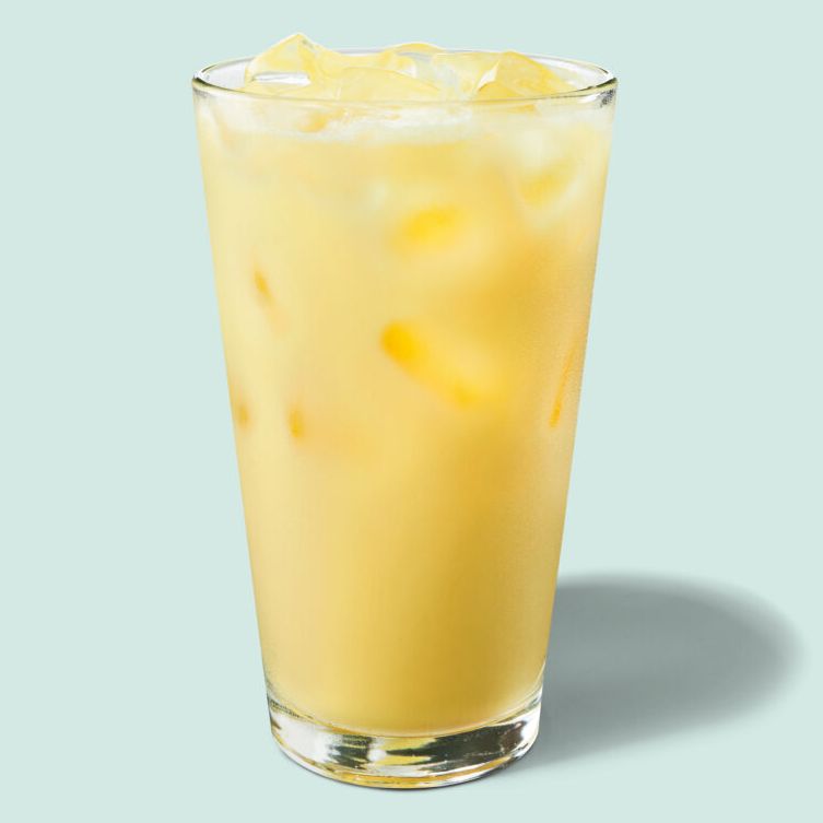 starbucks golden ginger drink nutrition and calories