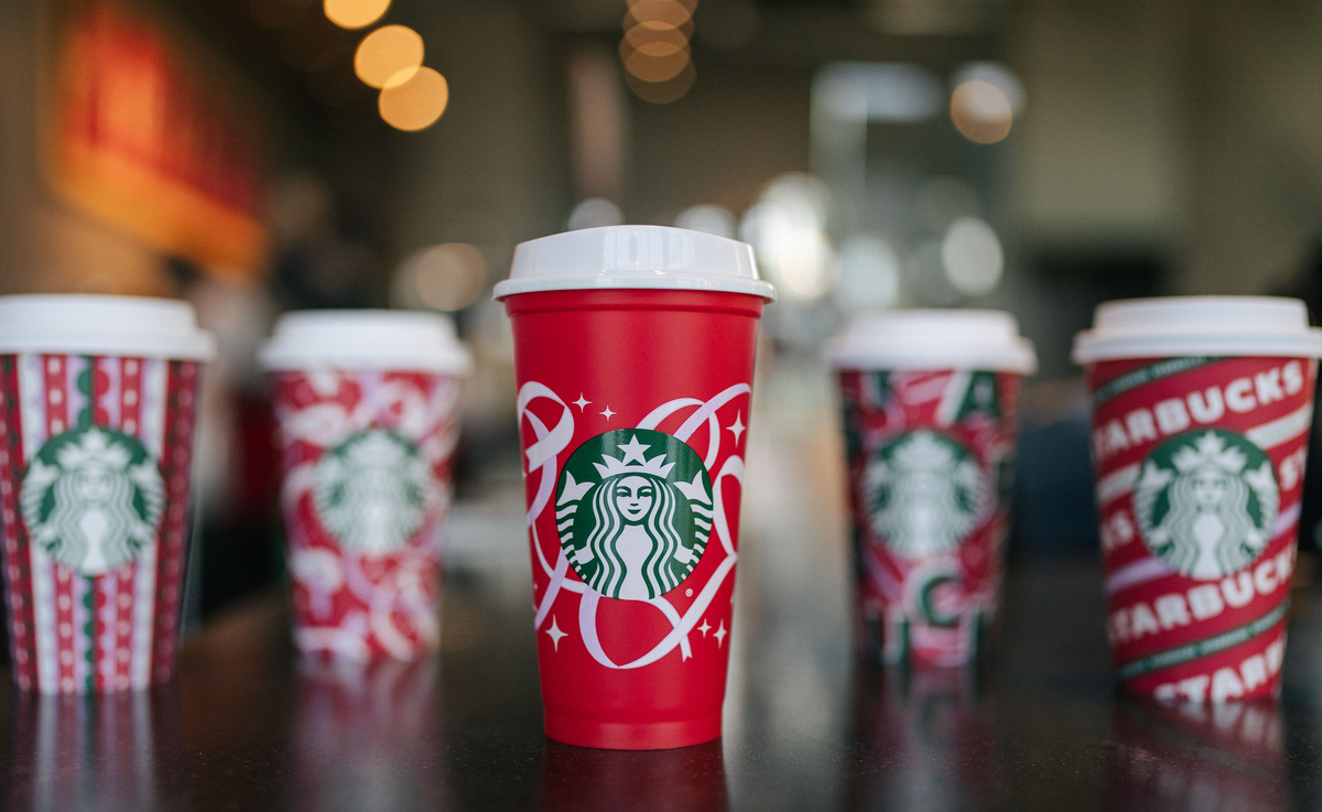 Drip Sprinkle Starbucks Reusable Cup