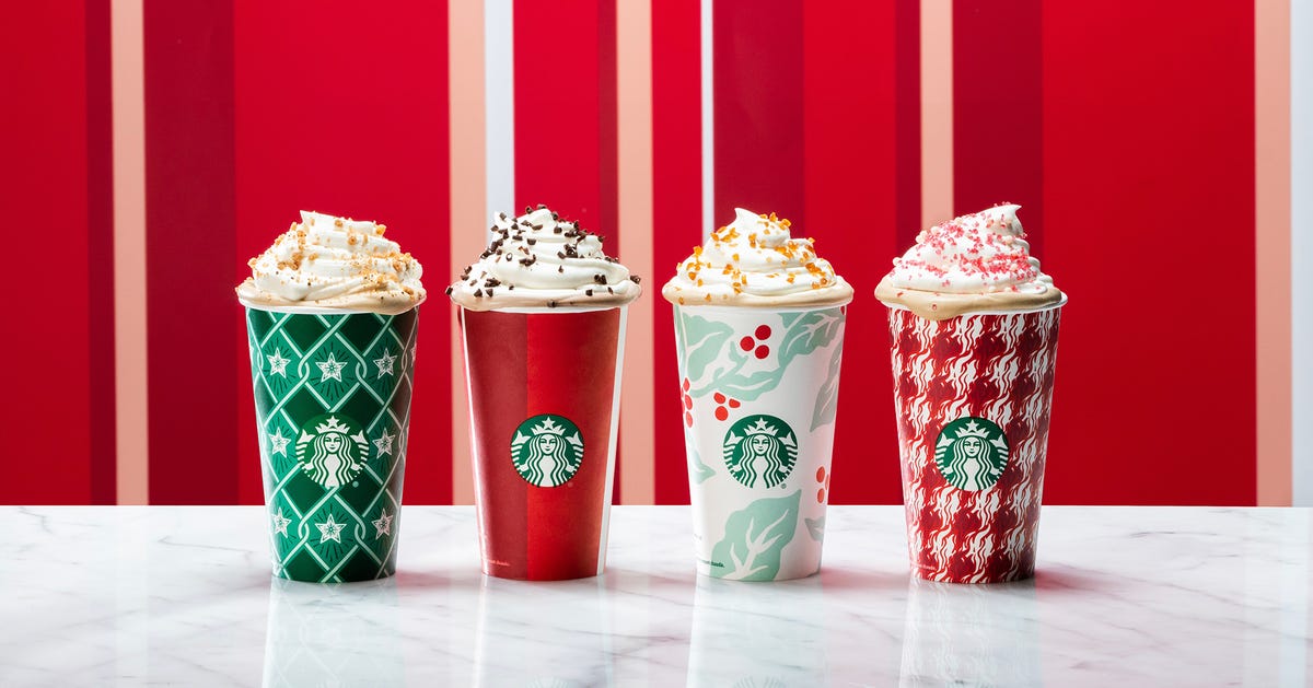 Holiday 2018 Rose Gold Starbucks Travel cup