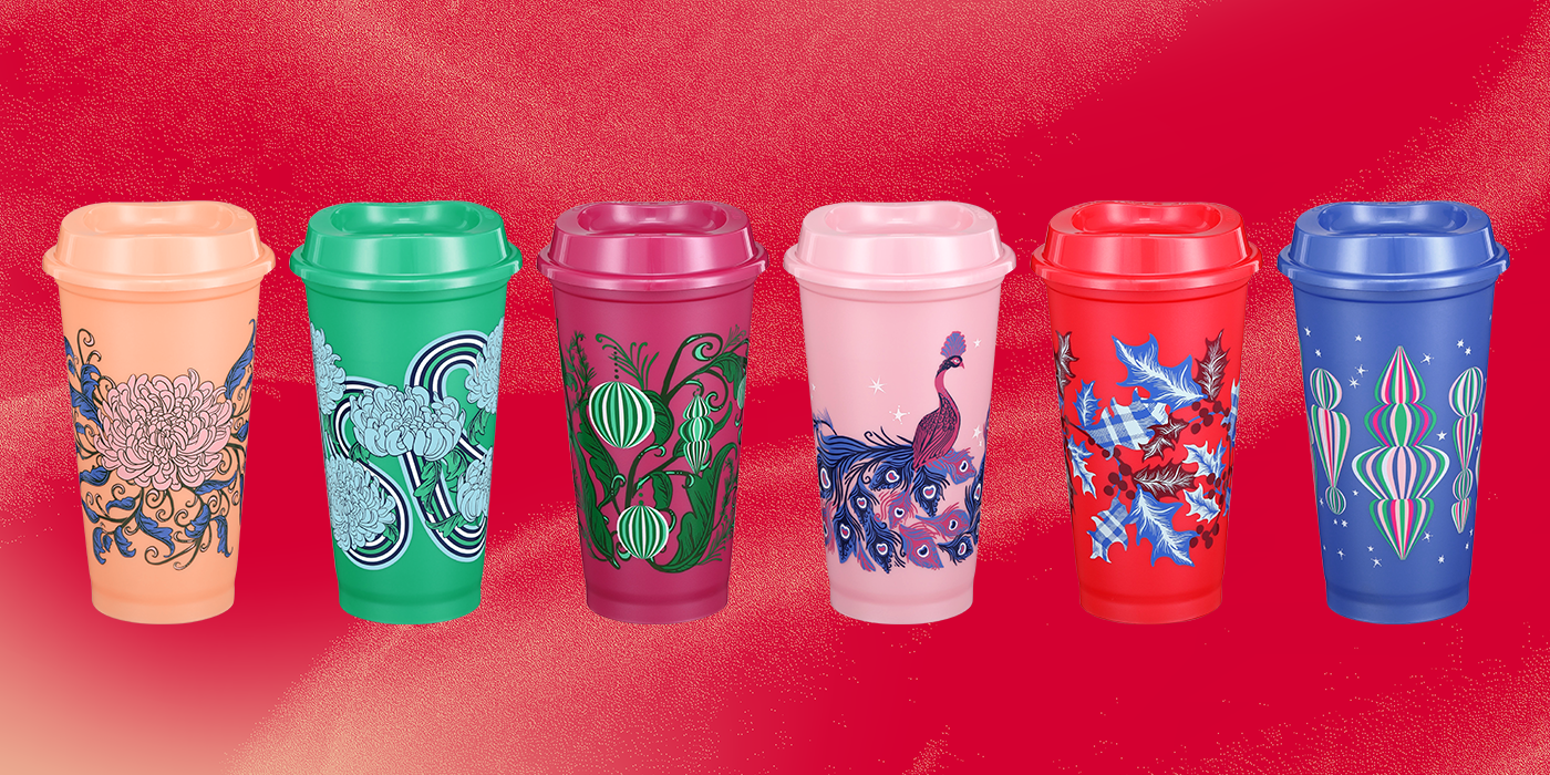 Hot Starbucks EUROPE Color Changing Cups