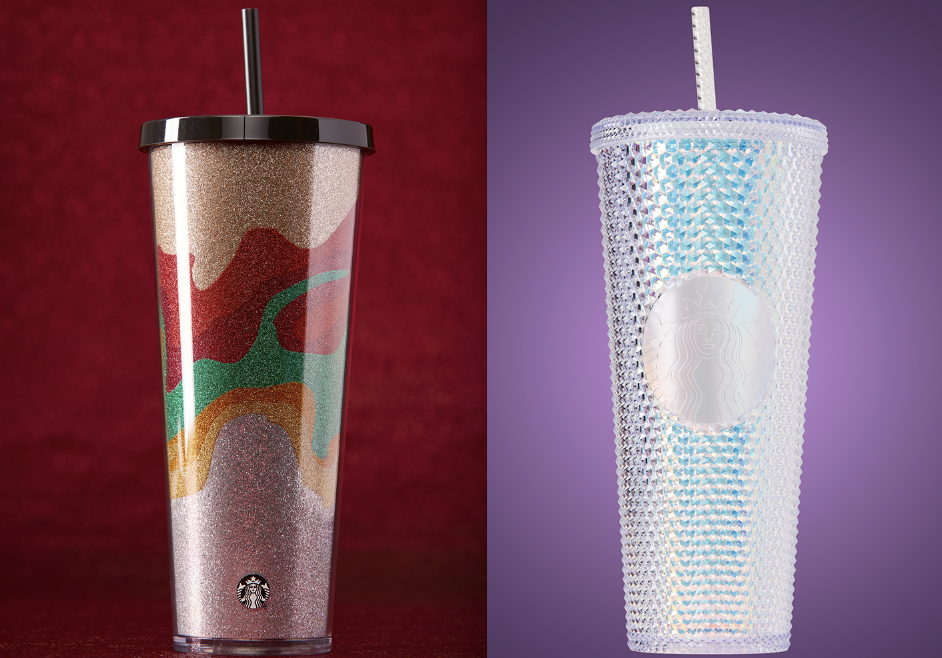 Starbucks Just Dropped Tons of Glittery Holiday Tumblers