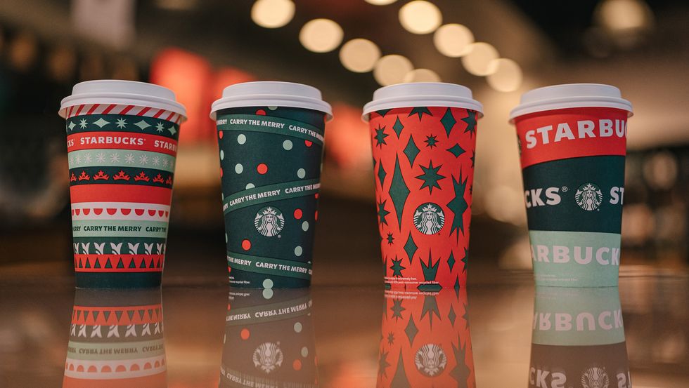 new starbucks holiday cups are here