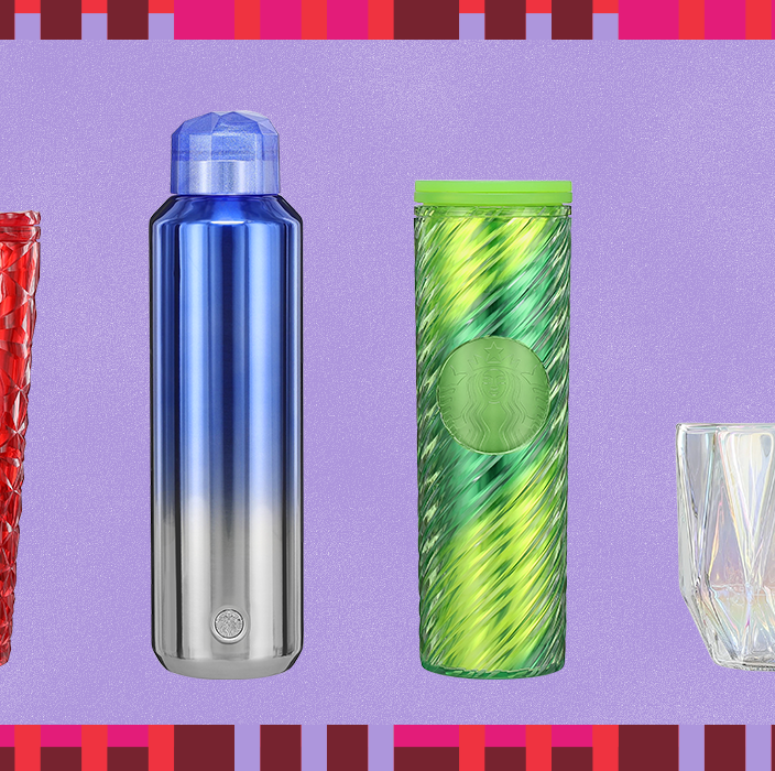 Starbucks Is Releasing Studded Iridescent and Neon Pink Tumblers for the  Holidays