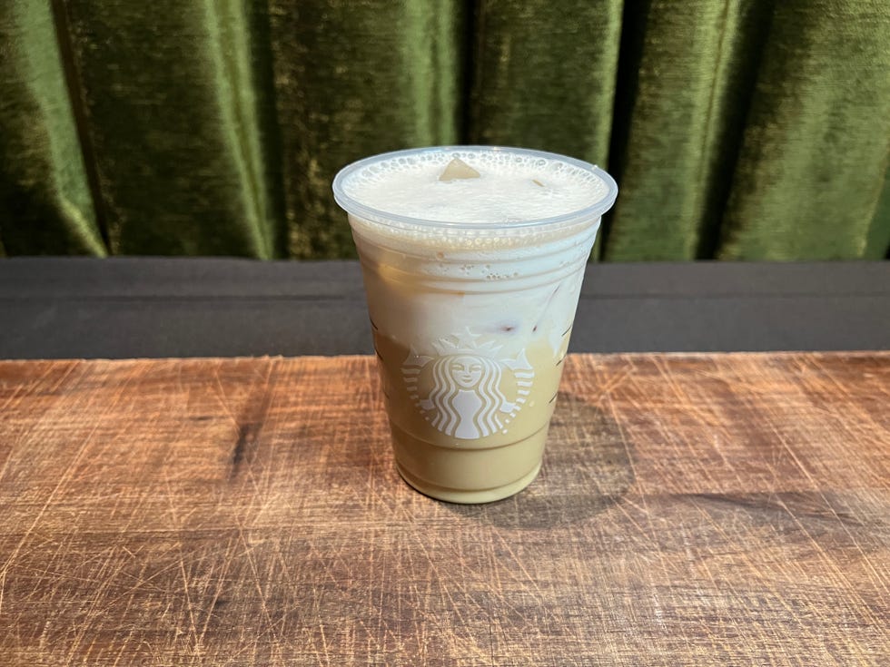 starbucks iced apple crisp nondairy cream chai